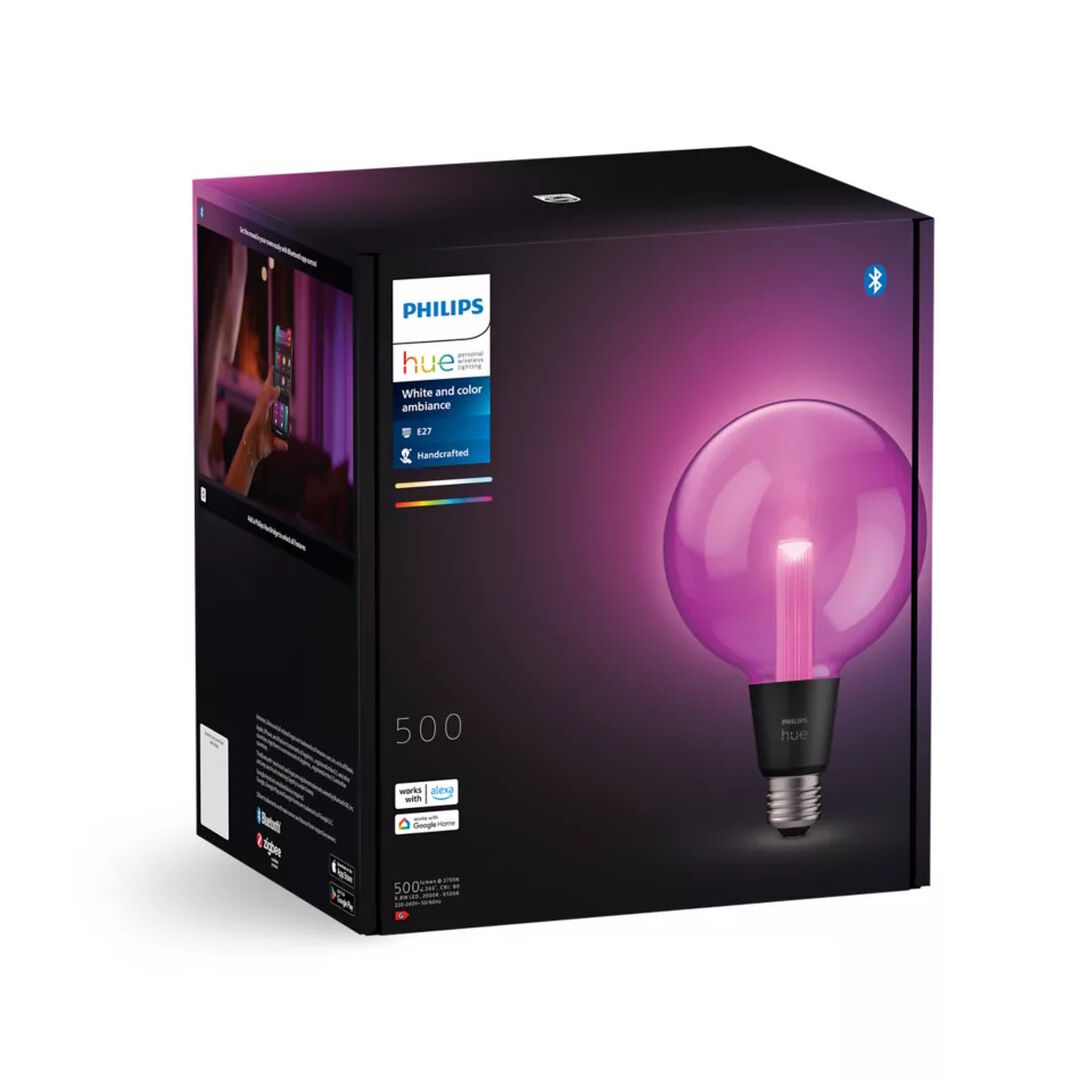 Bombilla Inteligente Filamento RGB, E27 G125