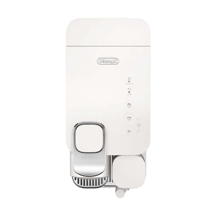 Cafetera de c&aacute;psulas Nespresso De&rsquo;Longhi Lattissima One con 5 recetas con leche de un solo bot&oacute;n. Tiene dep&oacute;sito de agua de 1 L, recipiente de leche compacto apto para lavavajillas, bandeja plegable y apagado autom&aacute;tico.