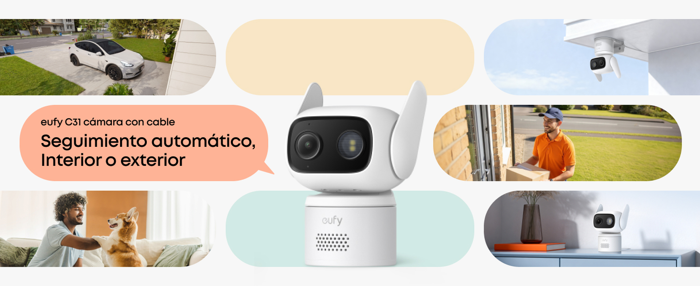 C&aacute;mara de Vigilancia eufy C31