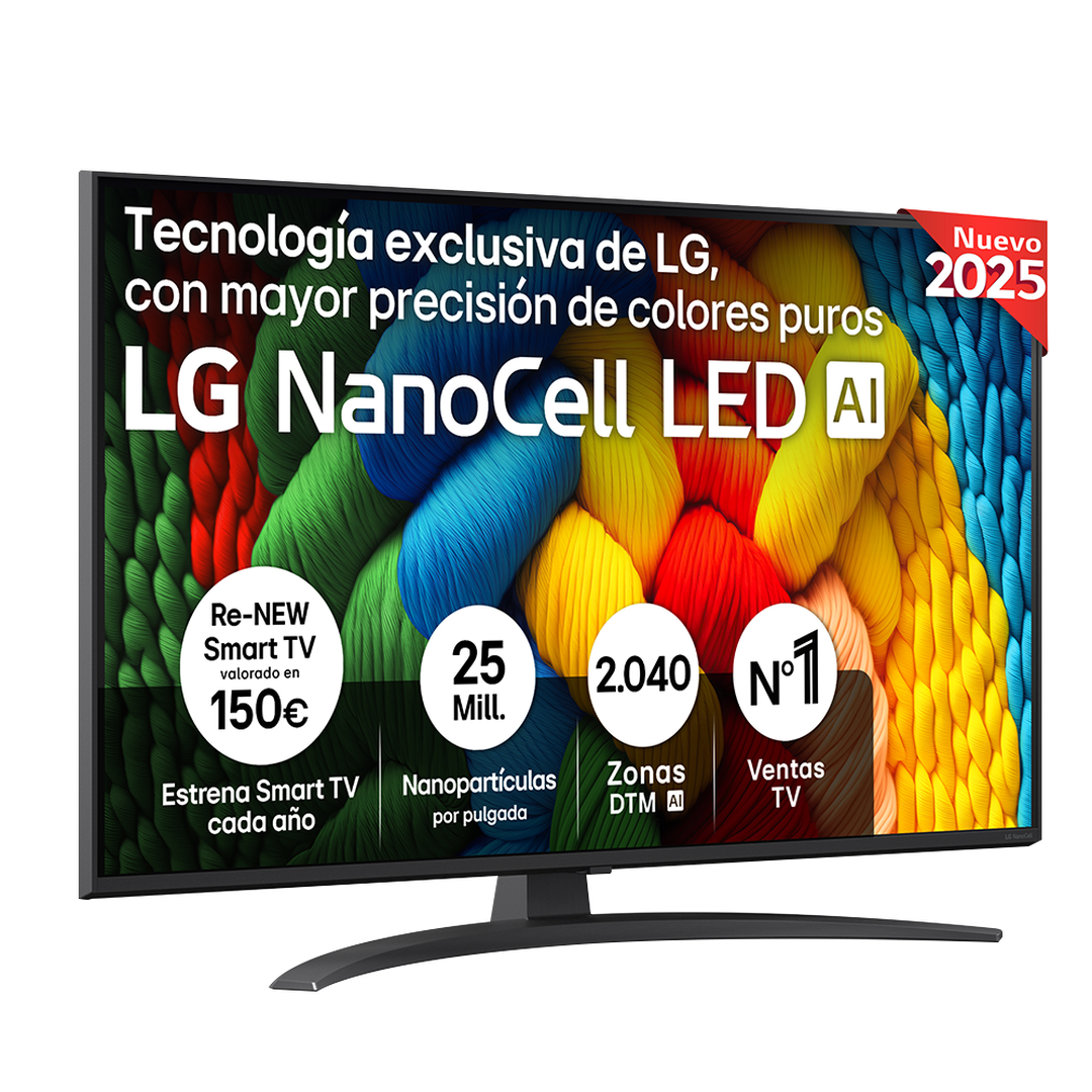 Smart TV NanoCell AI NANO81 43 4K 2025