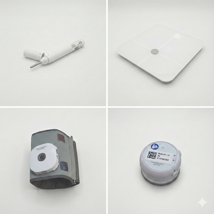 CareBox3 con servicio premium de telemedicina avanzada incluido durante 48 meses para la unidad familiar.

El dispositivo CareBox 3 de homedoctor convierte tu hogar en un centro de salud digital, con los dispositivos m&eacute;dicos necesarios para realizar un examen f&iacute;sico de salud completo y sin salir de casa. Adem&aacute;s, con la compra de CareBox3, t&uacute; y tu familia (hasta 6 miembros de una misma unidad familiar) disfrutar&eacute;is durante 48 meses de telemedicina avanzada,  disponibles 24 horas al d&iacute;a, 7 d&iacute;as a la semana, con la calidad y garant&iacute;a de los servicios m&eacute;dicos del Parque Sanitario de San Juan de Dios.