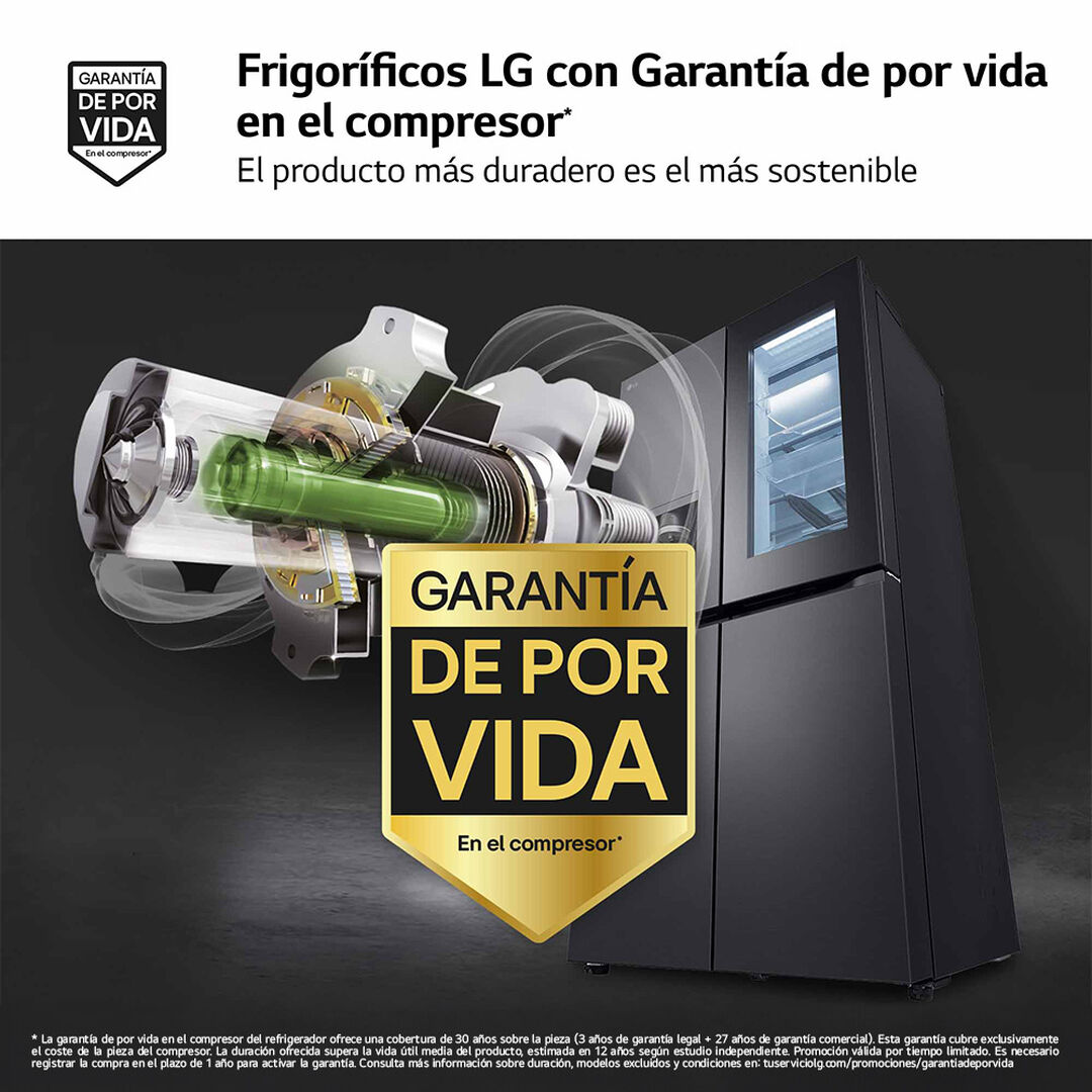 Frigor&iacute;fico 637 L Acero Texturizado