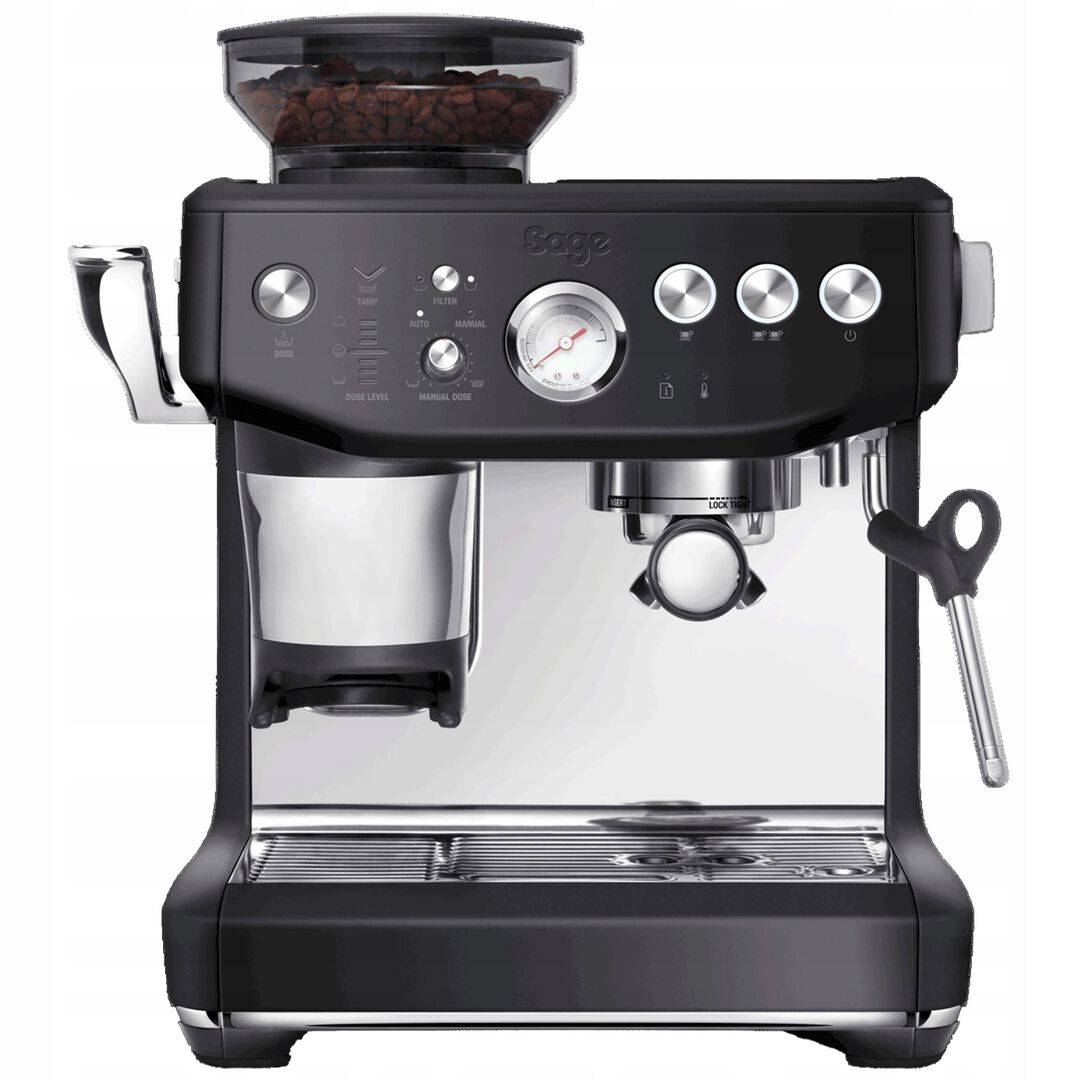 Cafetera Espresso manual Molinillo Express Inox