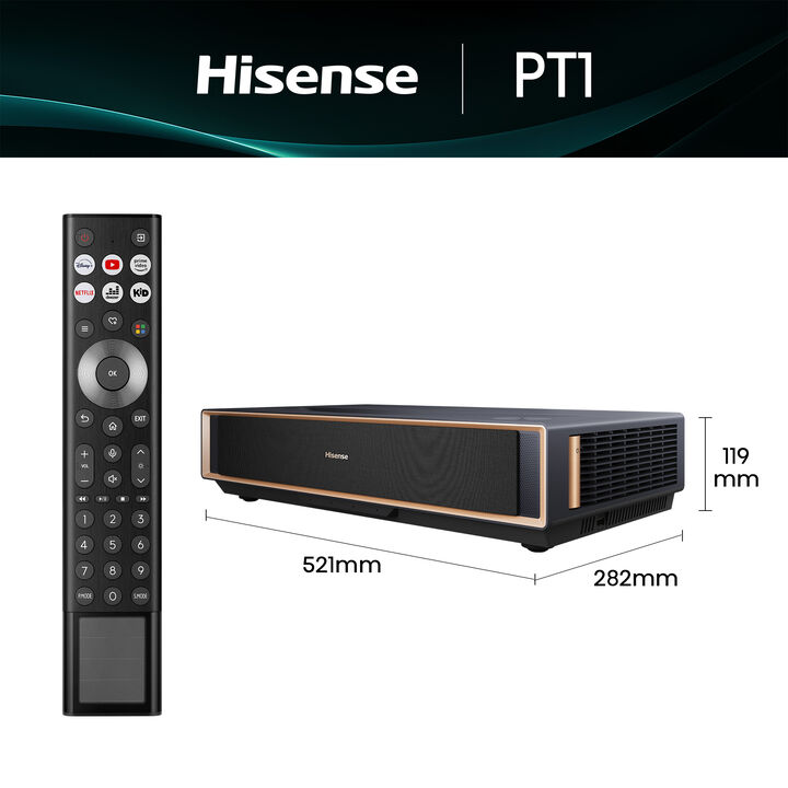 Proyector L&aacute;ser Ultra Short Throw 4K UHD - PT1