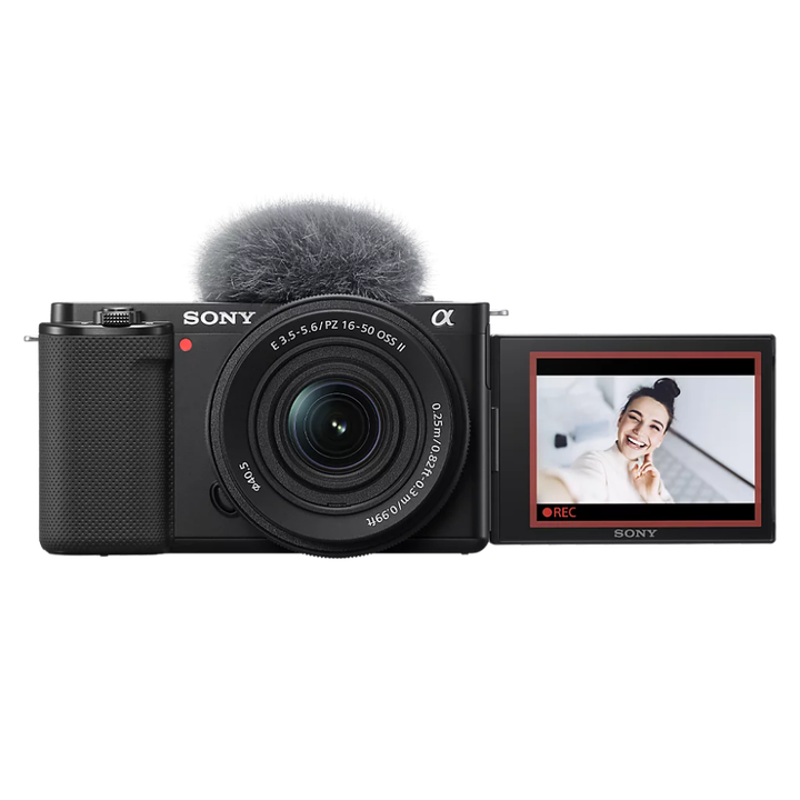 Esta c&aacute;mara para vlogging de Sony ZV-E10K&nbsp;cuenta con funciones de vlogging r&aacute;pidas e intuitivas con una pantalla giratoria t&aacute;ctil, luz de grabaci&oacute;n, autoexposici&oacute;n de la cara para mantener el brillo de la cara con poca luz y un bot&oacute;n de bokeh para desenfocar el fondo.