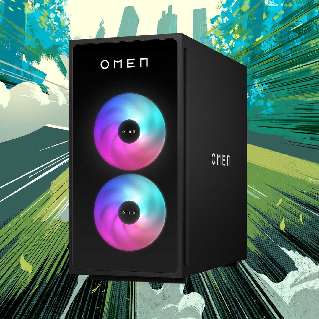 OMEN 35L Gaming Desktop GT16-0004NS I5-14400F 16/1T RTX DOS
