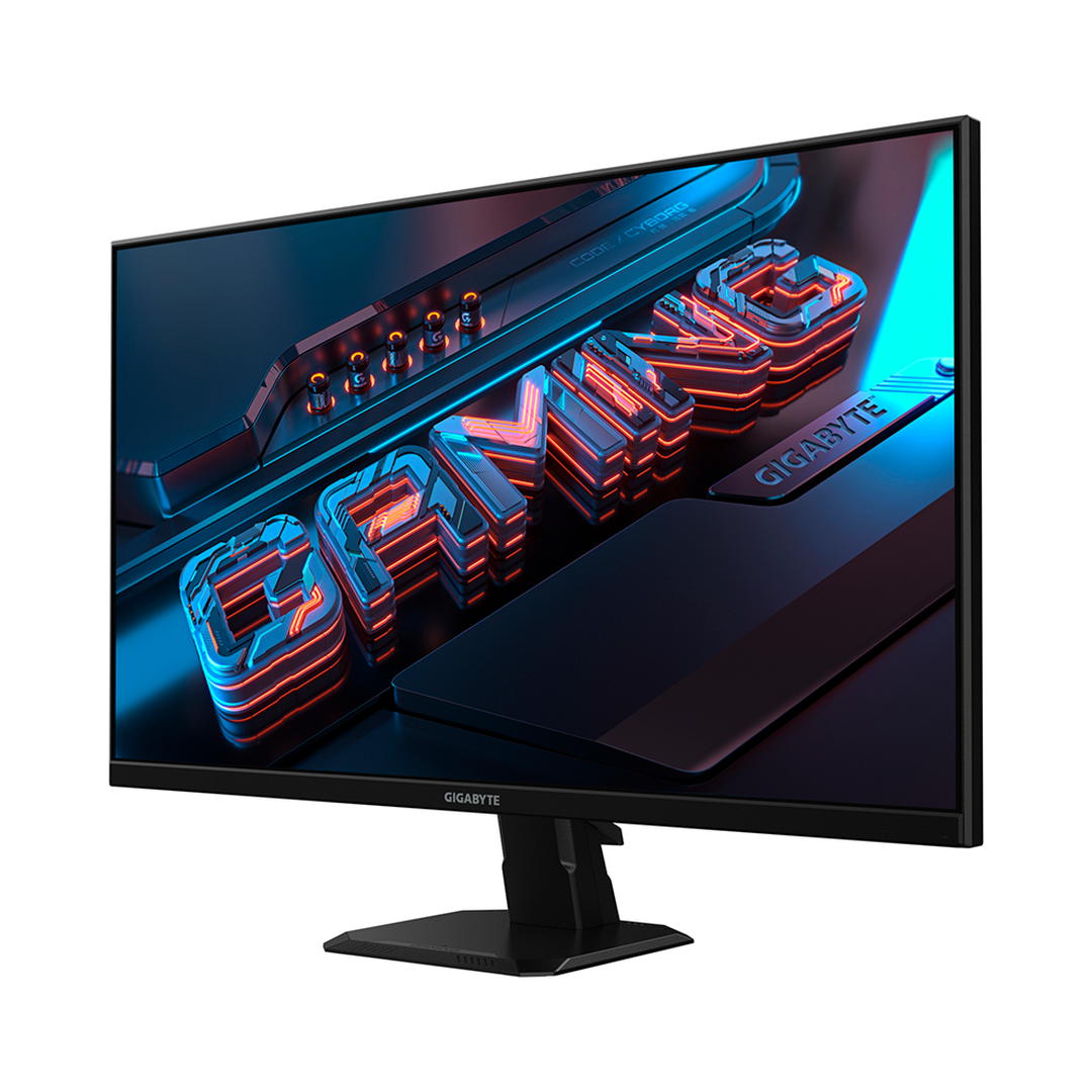 GIGABYTE GS27FA 27" Monitor de Juego FHD - 1920 x 1080, 180Hz, 1ms, 300 cd/m², FreeSync, HDR Ready, HDMI 2.0. Diagonal de la pantalla: 68,6 cm (27"), Resolución de la pantalla: 1920 x 1080 Pixeles, Tipo HD: Full HD, Tecnología de visualización: LCD, Tiempo de respuesta: 1 ms, Relación de aspecto nativa: 16:9, Ángulo de visión, horizontal: 178°, Ángulo de visión, vertical: 178°. montaje VESA. Color del producto: Negro