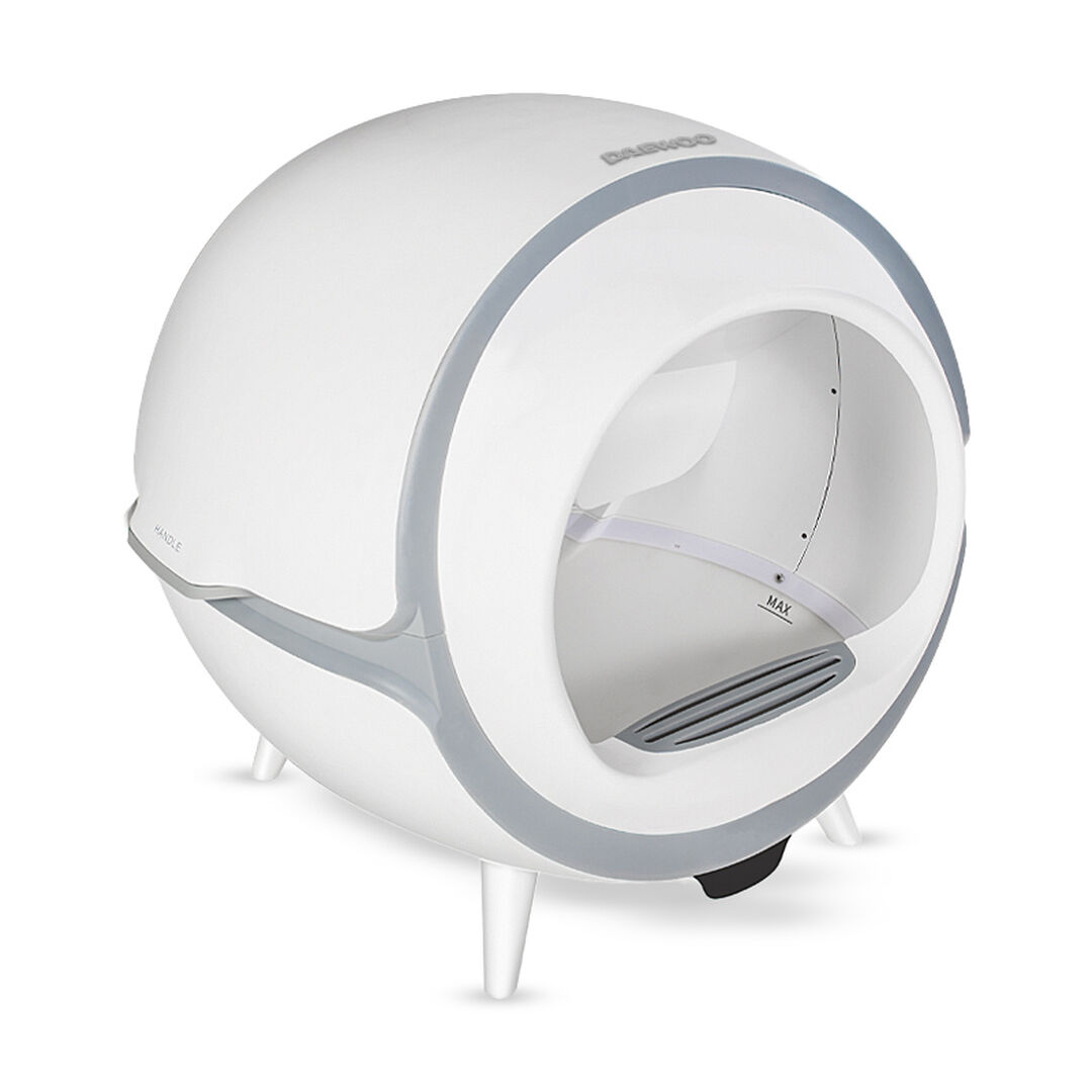 Caja higiénica inteligente autolimpiable