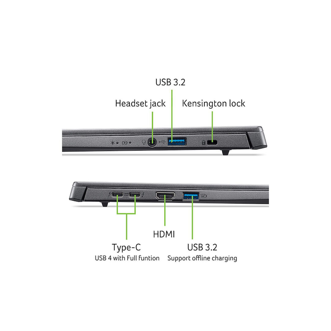 Port&aacute;til Aspire 14 AI A14-52M-56CP