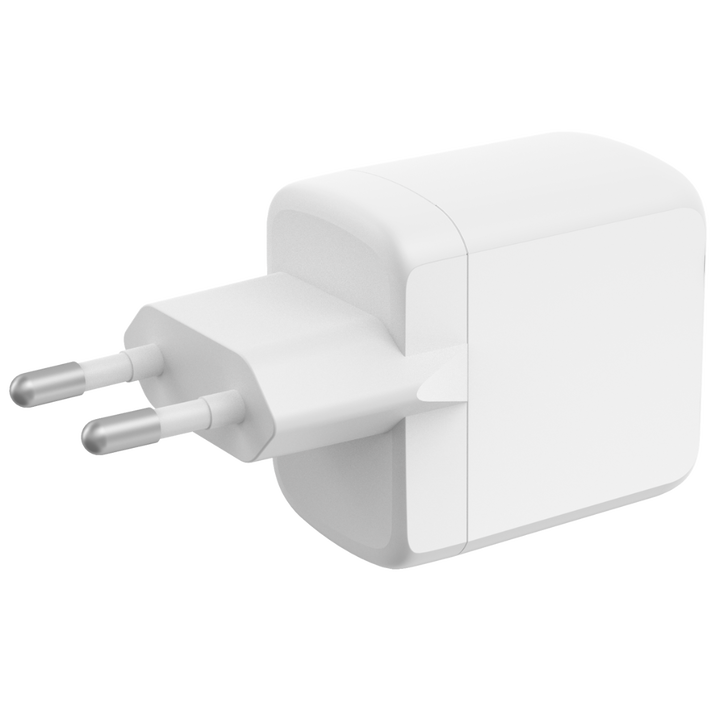 M&aacute;s potencia, m&aacute;s velocidad y m&aacute;s eficiencia. El cargador KSIX de 45W es la soluci&oacute;n definitiva para una carga r&aacute;pida, inteligente y segura. Gracias a sus tecnolog&iacute;as Power Delivery 3.0 (PD), PPS y GaN, podr&aacute;s cargar smartphones, tablets, ordenadores port&aacute;tiles y m&aacute;s en menos tiempo y sin sobrecalentamientos. Su dise&ntilde;o compacto y materiales reciclados certificados (GRS) lo convierten en un accesorio sostenible e imprescindible.