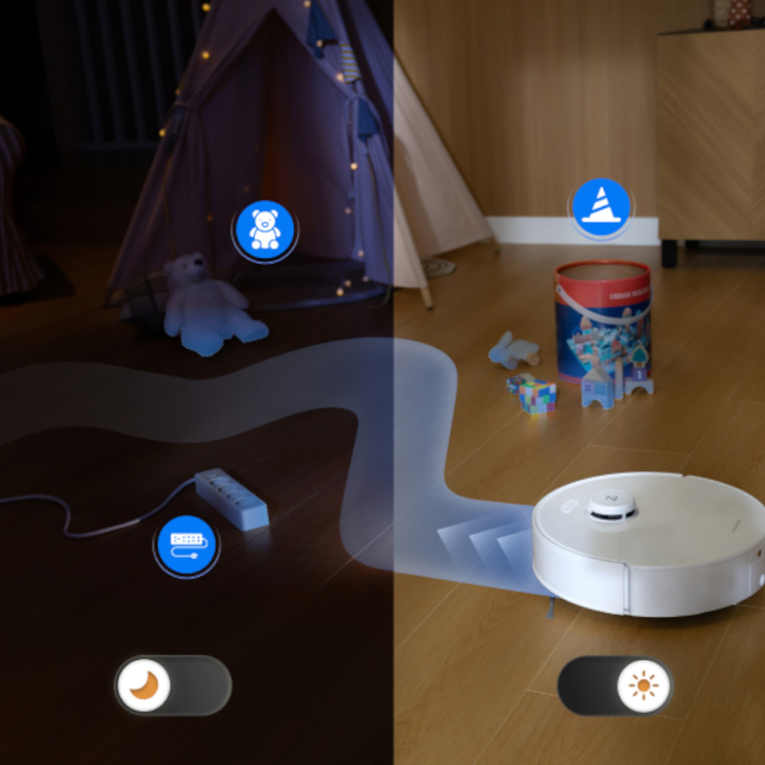 Robot Aspirador con Rodillo Qrevo Curv 2 FlowX