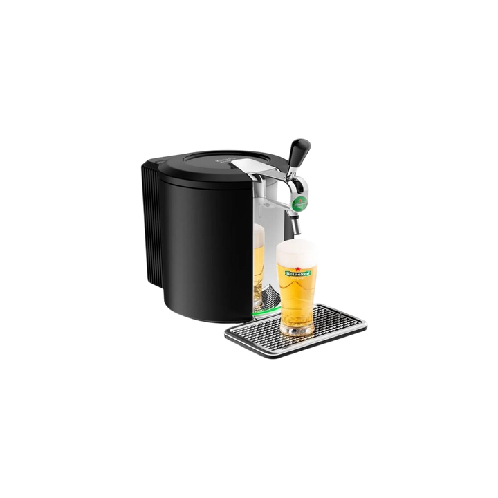 Con un dise&ntilde;o elegante y compacto, esta m&aacute;quina de cerveza de 5 litros es ideal para quienes aprecian una buena cerveza y quieren disfrutarla en la comodidad de su hogar. Tecnolog&iacute;a Avanzada para una Cerveza Perfecta La Krups VB450E10 utiliza tecnolog&iacute;a de punta para garantizar que tu cerveza est&eacute; siempre a la temperatura ideal, manteni&eacute;ndola fresca y sabrosa por m&aacute;s tiempo. El sistema de presi&oacute;n asegura una espuma cremosa y consistente, como la de un barril profesional. Con esta m&aacute;quina, cada vaso de cerveza es una experiencia &uacute;nica.