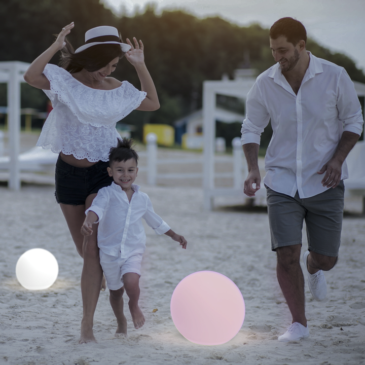 L&aacute;mpara bola Buly 40 Solar & Bater&iacute;a Luz RGBWW