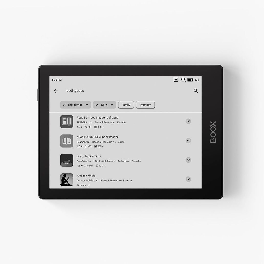 Ebook e-ink 6" go 6 black