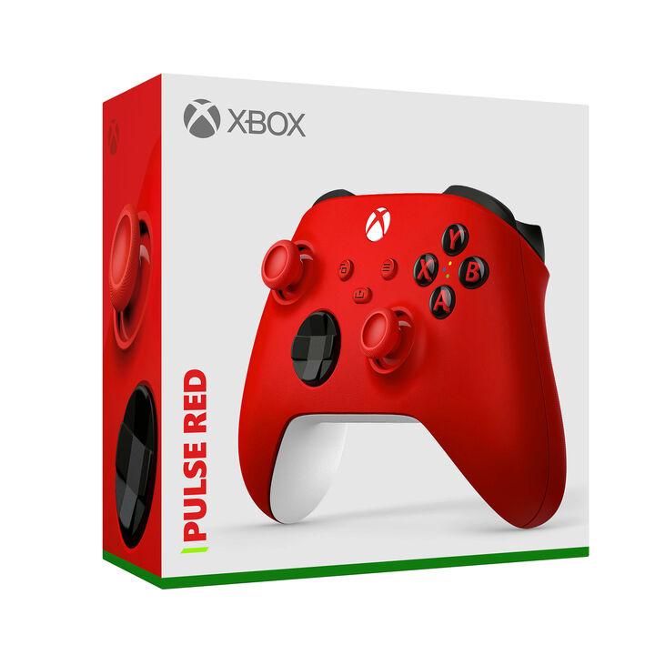 XBOX CONTROLLER PULSE RED