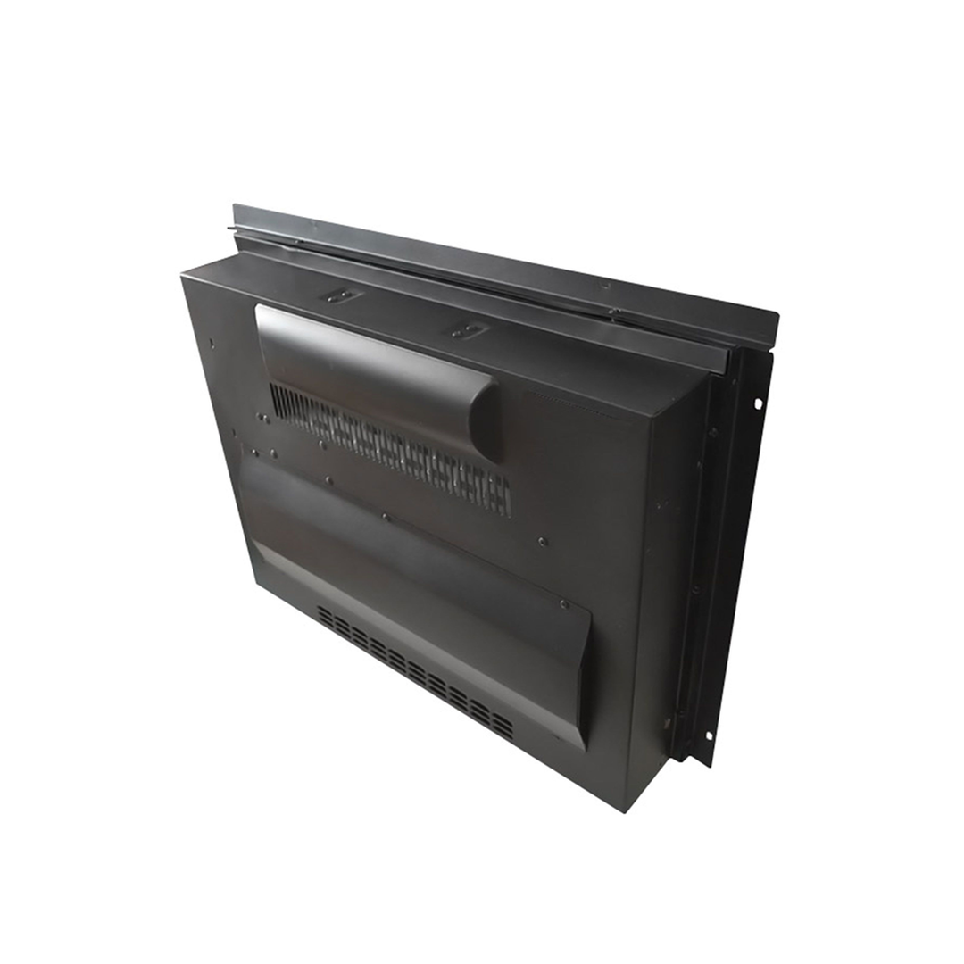 La CHE-620 es una chimenea mural con un dise&ntilde;o minimalista en forma de cuadrado extraplano y panel frontal curvado, fabricado en cristal templado en color negro. Dispone de un panel de control y mando a distancia, desde donde podr&aacute;s controlar la altura de las llamas, ajustar el termostato y programar el apagado autom&aacute;tico gracias a su temporizador (6h). Incluye todo lo necesario para su instalaci&oacute;n, en poco tiempo y de manera muy sencilla podr&aacute;s encastrar la chimenea para dar a tu hogar un toque &uacute;nico.

Su tama&ntilde;o (LxPxH: 61.4 x 13 x 44.5 cm) y su solidez (8.5Kg) te permitir&aacute;n desplazar la chimenea all&aacute; donde m&aacute;s necesitas, ayudando a generar un ambiente acogedor y totalmente seguro gracias a su protecci&oacute;n contra sobrecalentamiento. Es adecuada para calentar una estancia de 18m2 .

Funcionan gracias a un avanzada tecnolog&iacute;a por convecci&oacute;n ultra silenciosa, de gran potencia (2000W) y bajo consumo (40W) que s&oacute;lo requiere enchufarla a la corriente el&eacute;ctrica para comenzar a disfrutar en pocos segundos de un agradable calor.

La che-620 es una chimenea el&eacute;ctrica encastrable que proporciona un efecto de llama real pero sin la necesidad de encender el fuego ni tener que preocuparte por el humo o los restos de ceniza.