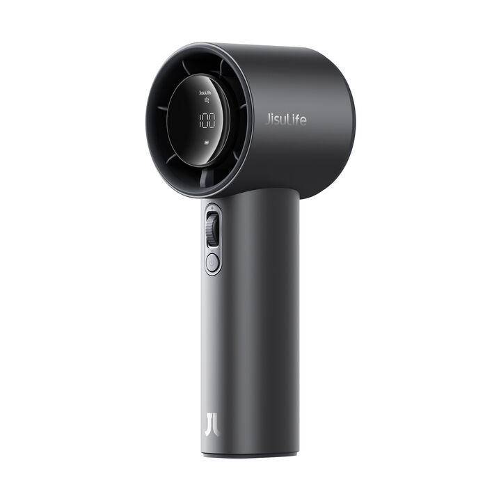 &iexcl;Vence el calor con el Ventilador Port&aacute;til de Alta Potencia JISULIFE FA53 Pro 1S! Este potente y elegante dispositivo combina un dise&ntilde;o moderno y port&aacute;til con una tecnolog&iacute;a de vanguardia para ofrecerte un alivio instant&aacute;neo y duradero. Fabricado con un cuerpo de aleaci&oacute;n de aluminio, es robusto pero ligero, lo que lo hace perfecto para llevarlo contigo a la oficina, de viaje o a tus actividades al aire libre.
