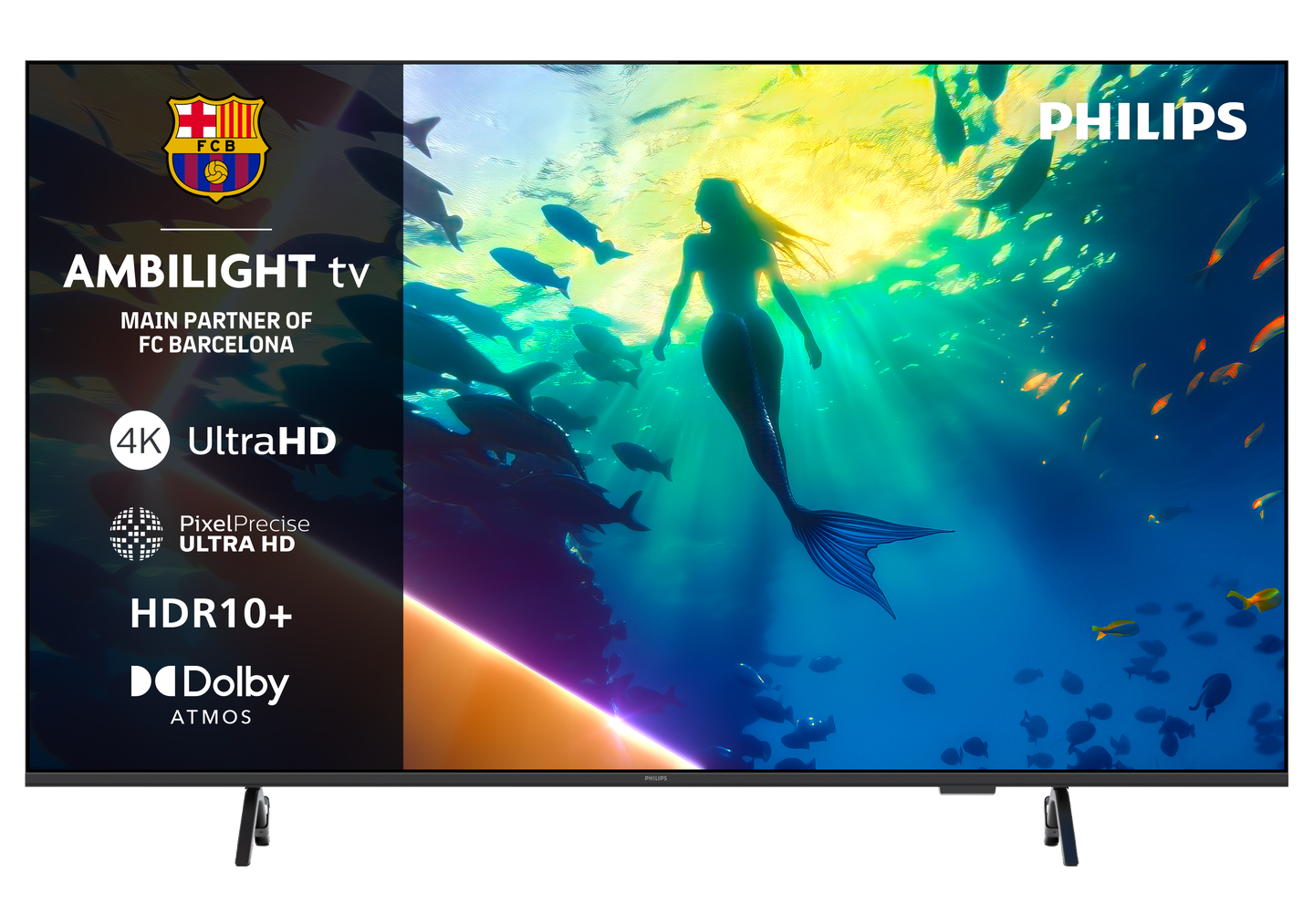 Philips Ambilight TV 50PUS8010 4K UHD LED 126cm 50" Smart TV Dolby Atmos Titan OS