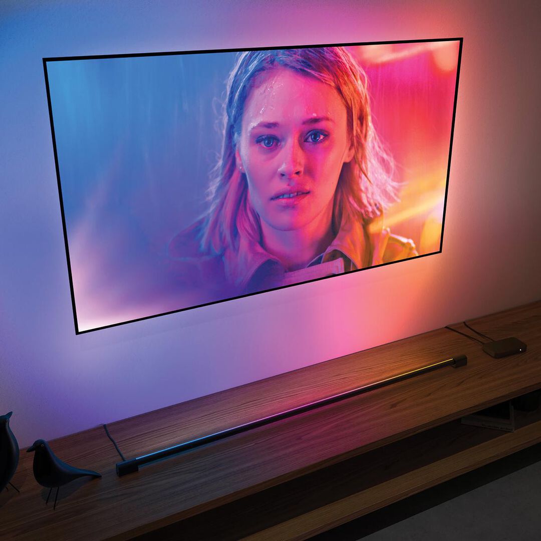 Tubo Led Play Negro L (125cm) RGB TVs 40-75"