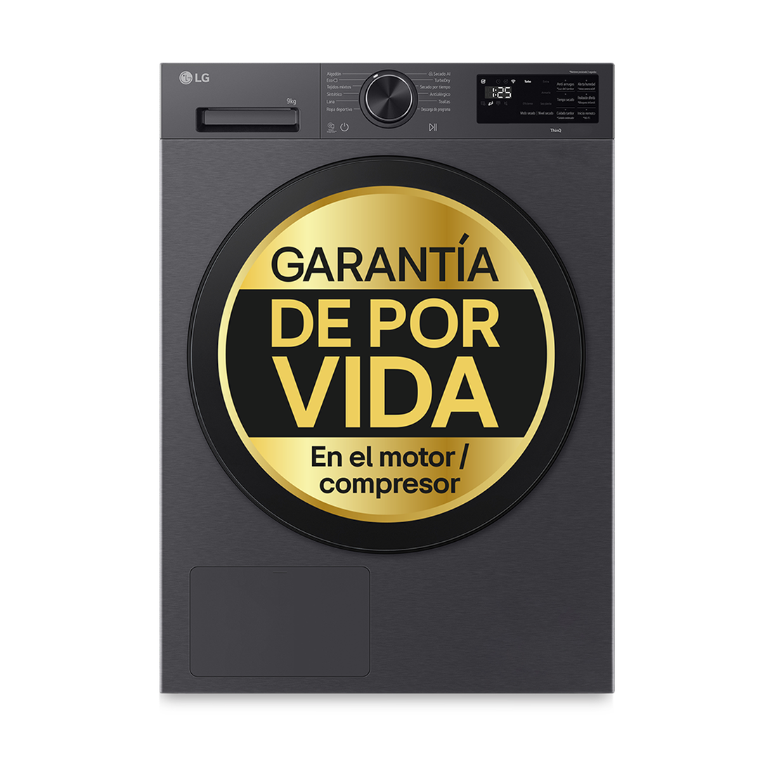 Secadora 9kg AI Dry RHX5009TBB Inox