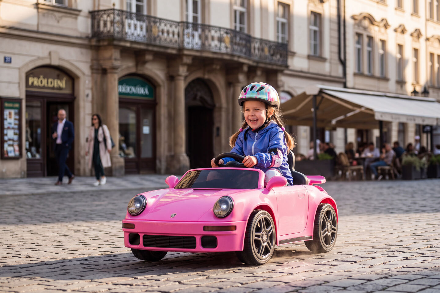 Porsche coche el&eacute;ctrico infantil