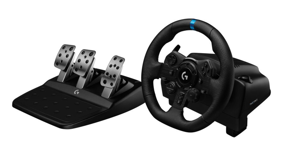 Logitech Volante y pedales simulacion de carreras
