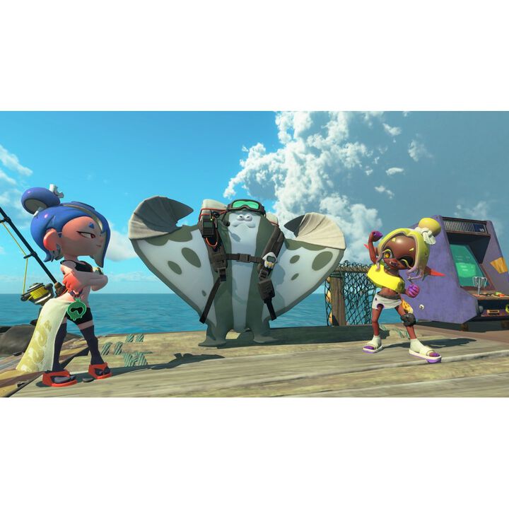 SPLATOON RAIDERS NINTENDO SWITCH 2 JUEGO F&Iacute;SICO PARA SWITCH2 VERSI&Oacute;N ESPA&Ntilde;OLA GARANT&Iacute;A EUROPEA EUROPEAN WARRANTY

Liquida a hordas de enemigos en Splatoon Raiders, un nuevo t&iacute;tulo de Splatoon principalmente para un jugador que llegar&aacute; en exclusiva a Nintendo Switch 2.

Juega como mecanista y a&uacute;na fuerzas con el Clan Surimi, un tr&iacute;o de intr&eacute;pidos m&uacute;sicos, mientras exploras las misteriosas islas Espiralita en busca de fabulosas riquezas. Dale a tu personaje el aspecto que prefieras, equ&iacute;pate con toda suerte de artilugios mec&aacute;nicos y armas que arrojan tinta por doquier, y pl&aacute;ntales cara a los salm&oacute;nidos, que intentar&aacute;n hacerte la vida imposible con sus constantes ataques.

SPLATOON RAIDERS NINTENDO SWITCH 2

Uno de los integrantes del Clan Surimi se pondr&aacute; a los mandos del poderoso explorabot para echarte una manita a la hora de despachar enemigos &iexcl;y de echarle el guante al jugoso bot&iacute;n! Luego, regresa a la base con lo que hayas obtenido, mejora tu equipamiento &iexcl;y parte de nuevo a la caza de m&aacute;s tesoros!

Tambi&eacute;n puedes jugar a Splatoon Raiders en compa&ntilde;&iacute;a de hasta tres personas, ya sea a trav&eacute;s de internet o mediante la comunicaci&oacute;n inal&aacute;mbrica. Re&uacute;ne a tu equipo &iexcl;y a explorar se ha dicho!

***El modo multijugador inal&aacute;mbrico local requiere una consola y un ejemplar del juego por jugador.***

Se requiere una conexi&oacute;n a internet de banda ancha. Para utilizar los servicios en l&iacute;nea, debes crear una cuenta Nintendo y aceptar el contrato correspondiente. Se aplica la pol&iacute;tica de privacidad de la cuenta Nintendo. Algunos servicios en l&iacute;nea podr&iacute;an no estar disponibles en todos los pa&iacute;ses.