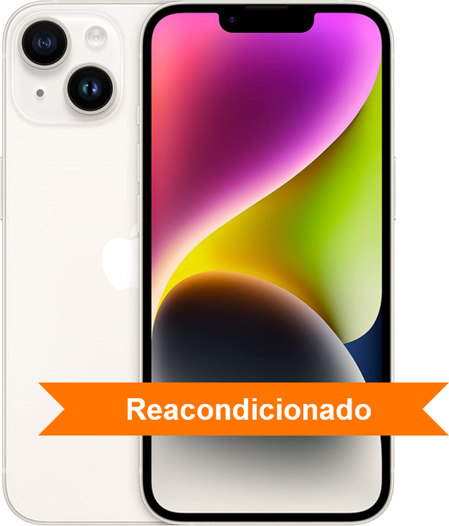 iPhone 14 128GB Blanco REACONDICIONADO (A+)