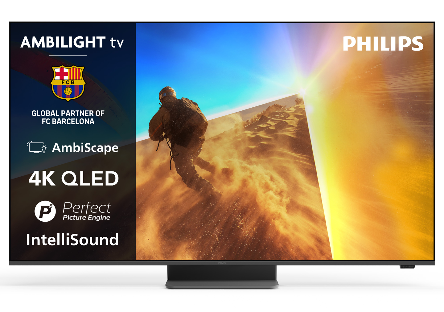 Smart TV  65" 65PQS8701/12 4K QLED Ambilight