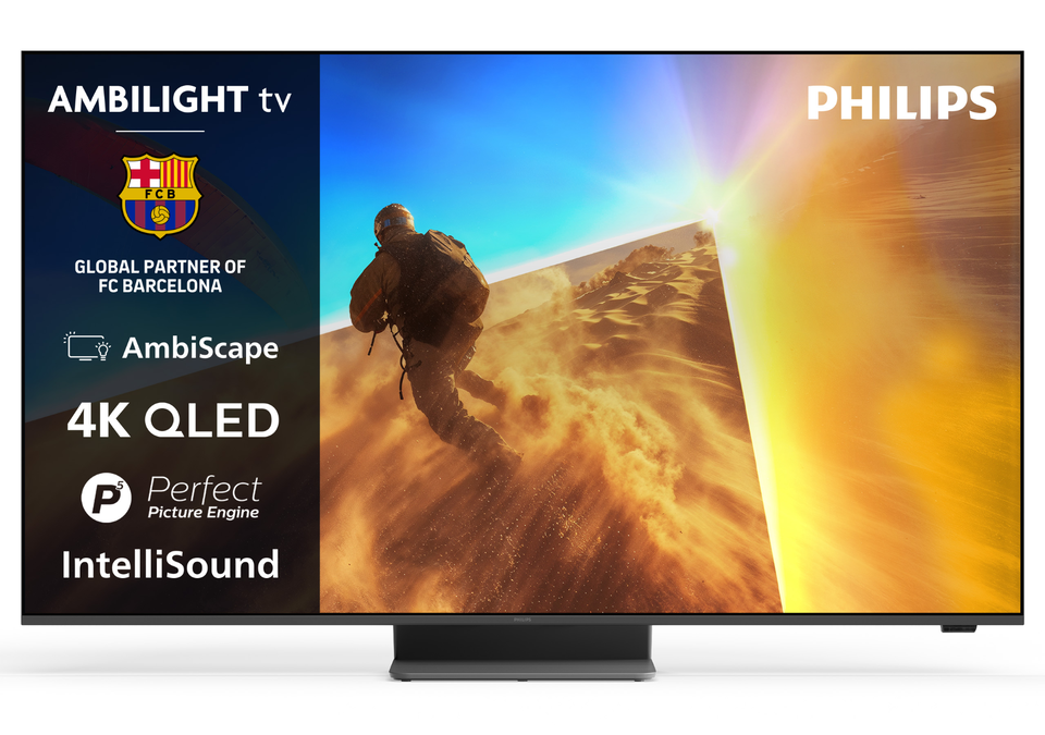 65" 4K QLED Ambilight Smart TV