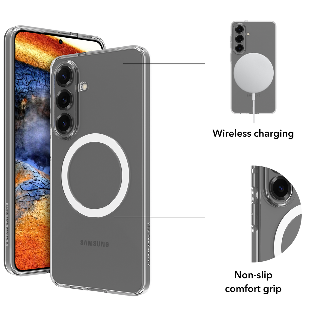 Funda Samsung Galaxy S26+ +protector+cargador 65W