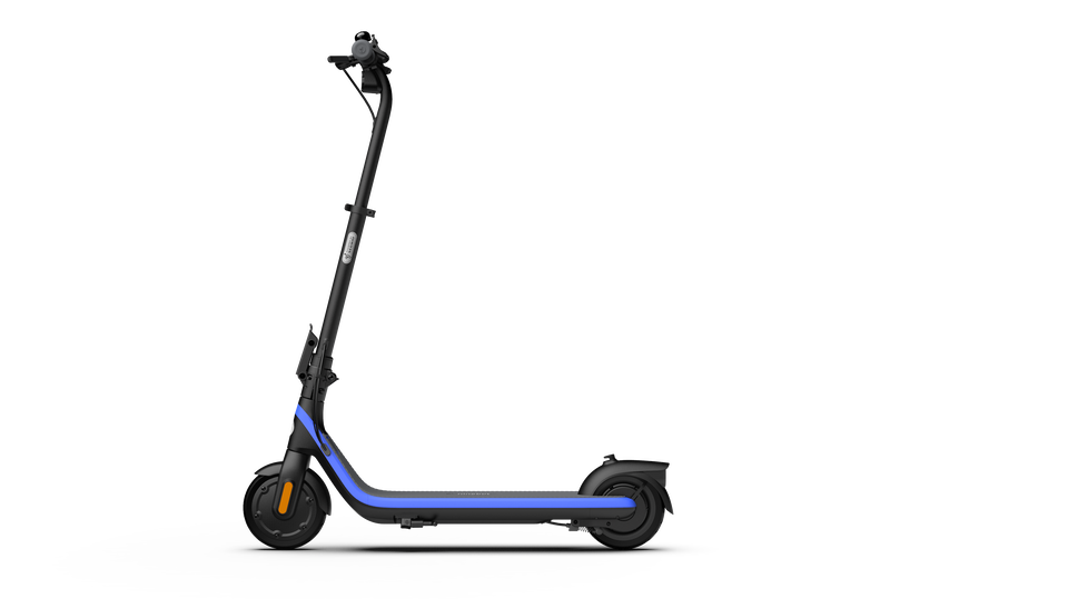 Patinete el&eacute;ctrico infantil - Segway Ninebot C2 Pro, Potencia m&aacute;x. 260 W, Potencia nominal 150 W, Autonom&iacute;a hasta 17 km, Bater&iacute;a 108 Wh / 5000 mAh, 16 km/h, Carga m&aacute;x. 51 kg, 3 modos de conducci&oacute;n, Manillar regulable en 3 alturas, Neum&aacute;ticos sin c&aacute;mara de 8", Freno trasero de tambor, Pantalla LED, Iluminaci&oacute;n RGB, Bluetooth, Altavoz integrado, App Segway, 10,7 kg, Negro/Gris