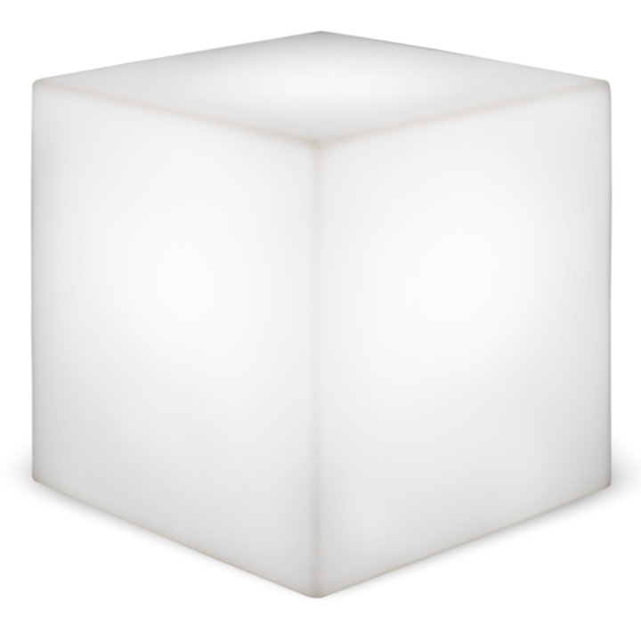 L&aacute;mpara cubo Cuby 45 Solar & Bater&iacute;a Luz RGBWW
