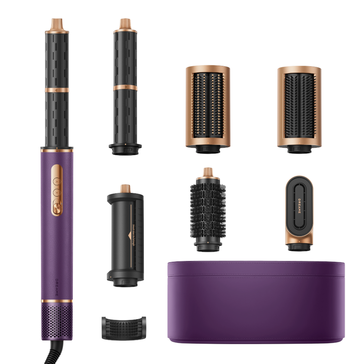 <p>Dreame AirStyle Pro es un vers&aacute;til dispositivo 7 en 1 que permite obtener resultados comparables a los de una visita a la peluquer&iacute;a sin necesidad de salir de casa. El potente y preciso chorro de aire seca eficazmente el cabello sin exponerlo al sobrecalentamiento. De este modo, el cabello permanece suave, brillante y con una elasticidad natural. El juego de siete accesorios magn&eacute;ticos permite adaptar el peinado a las necesidades individuales, desde rizos perfectos hasta ondas sueltas o un alisado perfecto. La protecci&oacute;n del cabello se ve reforzada por el sistema NTC, que controla la temperatura hasta 300 veces por segundo, minimizando el riesgo de da&ntilde;os.</p>