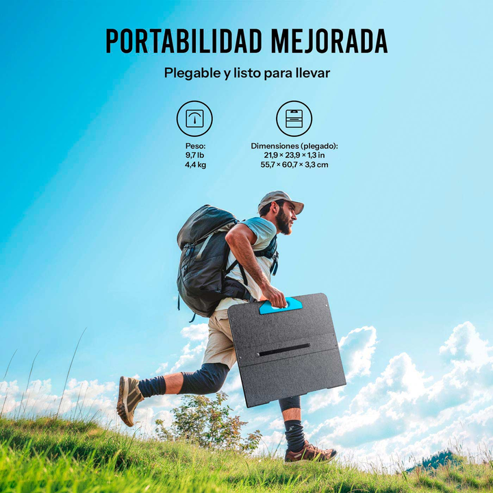 Anker SOLIX PS100 - Panel Solar Plegable 100W