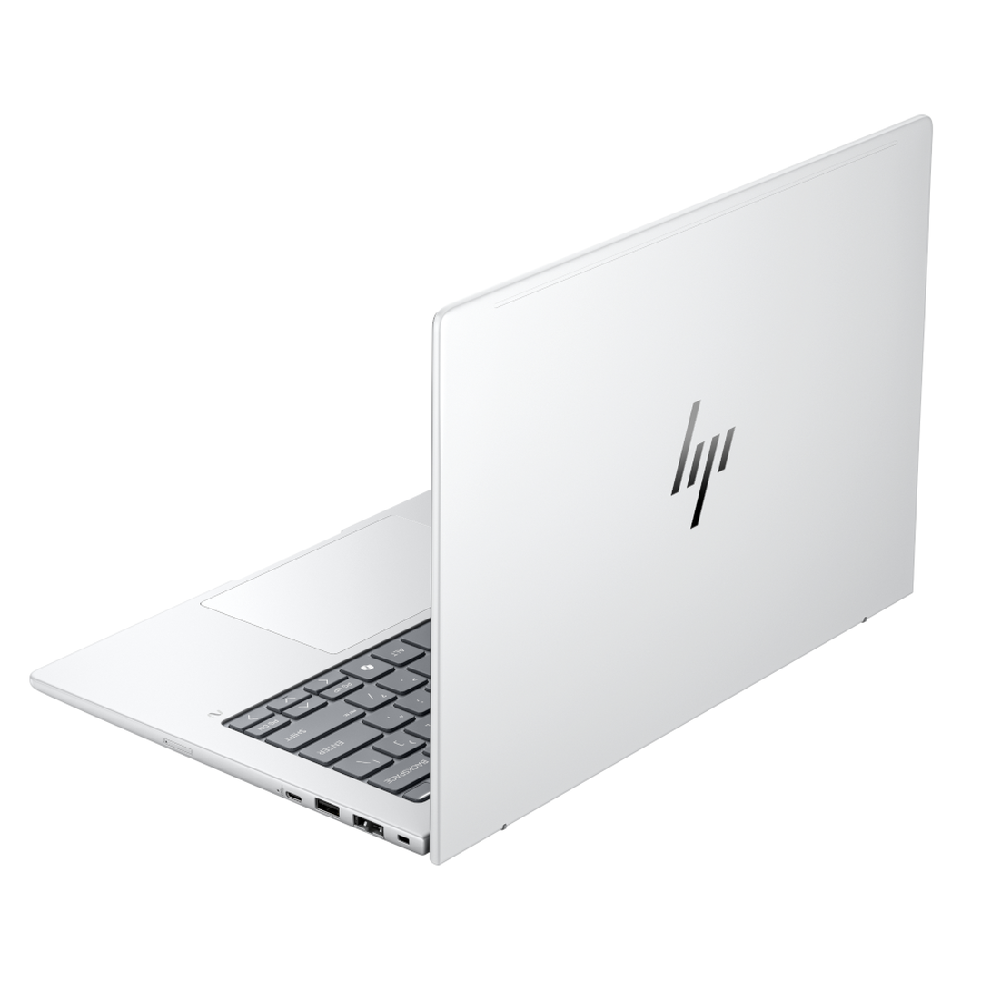 HP EliteBook 8 G1i 14 inch Notebook Next Gen AI PC Wolf Pro Security Edition Copilot+ PC Intel Core Ultra 7 258V Port&aacute;til 35,6 cm (14") WUXGA 32 GB LPDDR5x-SDRAM 1 TB SSD Wi-Fi 7 (802.11be) Windows 11 Pro Plata: La IA de pr&oacute;xima generaci&oacute;n redefine la productividad para los profesionales modernos. Disfruta de una productividad y eficiencia sin precedentes con el ordenador con IA de pr&oacute;xima generaci&oacute;n HP EliteBook 8 G1i de 14 pulgadas. Este equipo, dise&ntilde;ado para el trabajo estrat&eacute;gico, ofrece funciones de colaboraci&oacute;n &uacute;nicas y una multitarea fluida. Consigue m&aacute;s, m&aacute;s r&aacute;pido que nunca, con una IA que mantiene el impulso, te descarga tareas y analiza datos como nunca antes.