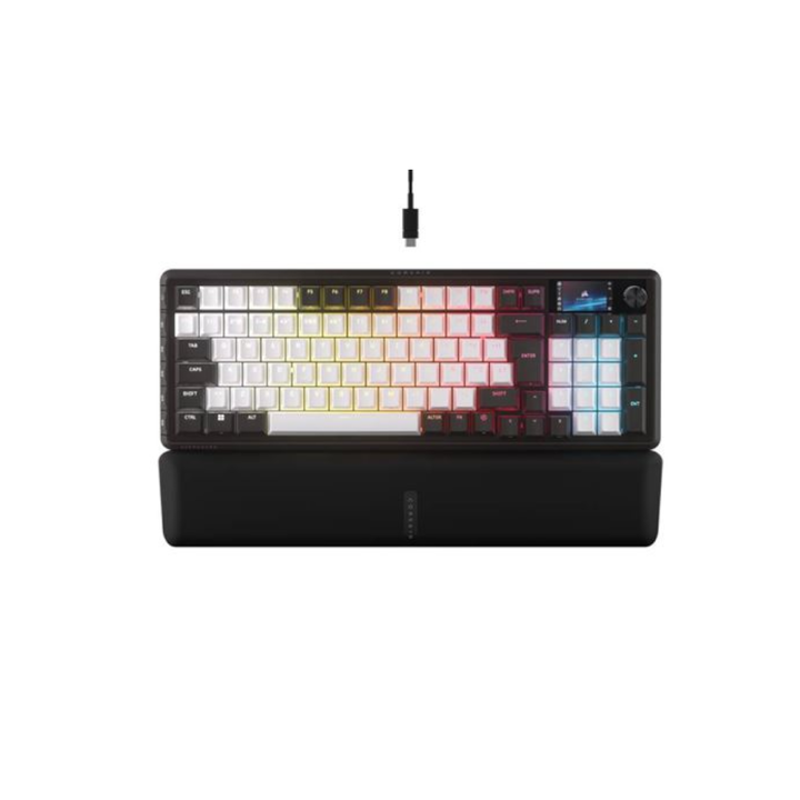 <p style='margin-top:0cm;margin-right:0cm;margin-bottom:8.0pt;margin-left:0cm;line-height:115%;font-size:16px;font-family:"Aptos",sans-serif;'>&nbsp;</p>
<p style='margin-top:0cm;margin-right:0cm;margin-bottom:8.0pt;margin-left:0cm;line-height:115%;font-size:16px;font-family:"Aptos",sans-serif;'><span style="font-size:13px;line-height:115%;">TECLADO MEC&Aacute;NICO PARA JUEGOS VANGUARD 96. UN TECLADO DE 96 % QUE RINDE AL 100 %.&nbsp;</span></p>
<p style='margin-top:0cm;margin-right:0cm;margin-bottom:8.0pt;margin-left:0cm;line-height:115%;font-size:16px;font-family:"Aptos",sans-serif;'><span style="font-size:13px;line-height:115%;">El legado innovador de CORSAIR que comenz&oacute; con el legendario y galardonado K70 presenta el teclado del futuro. VANGUARD 96 combina a&ntilde;os de retroalimentaci&oacute;n de los fans con ingenier&iacute;a validada en esports para ofrecer un rendimiento y una versatilidad inigualables</span>.</p>