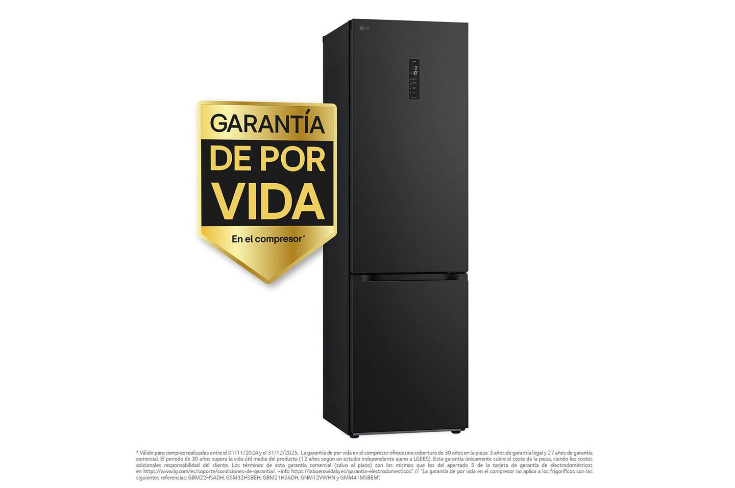 Frigor&iacute;fico Combi Mod GBV5250DEP D Acero Negro