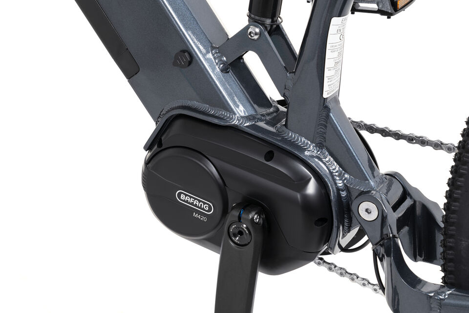 eBIKE  Montblanc 29" MTB - Motor central Bafang- 20Ah/36V Samsung - Cambio 9V - Frenos Hidr. - doble suspension - Talla L