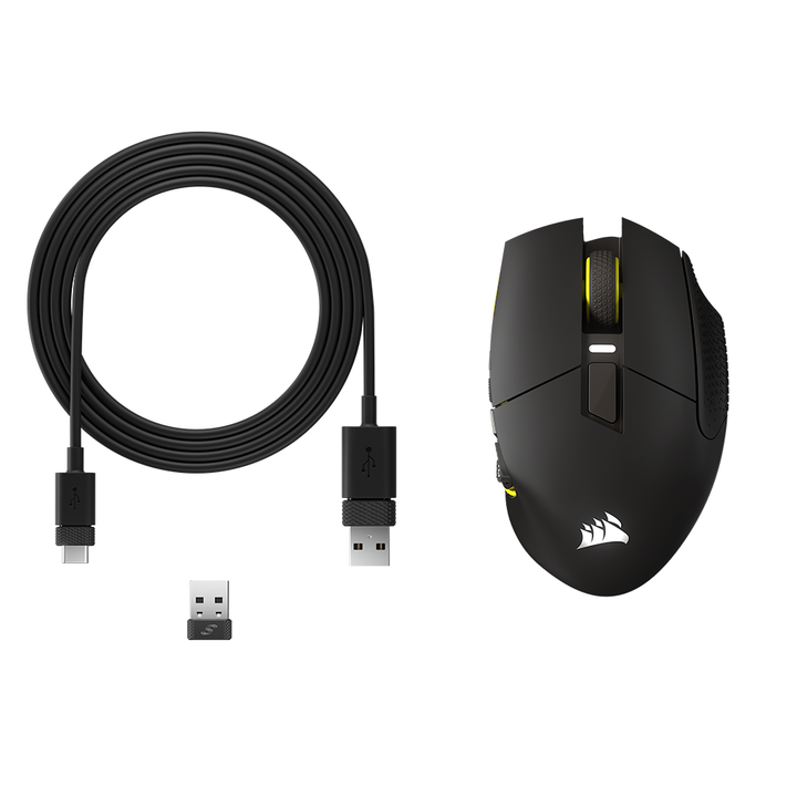 Rat&oacute;n gaming para MMO SCIMITAR ELITE WIRELESS SE, gris met&aacute;lico
Con 16 botones personalizables, un Key Slider ajustable, un sensor MARKSMAN S 33K sorprendentemente preciso y SLIPSTREAM WIRELESS de latencia ultrabaja, el rat&oacute;n gaming para MMO CORSAIR SCIMITAR ELITE WIRELESS SE es un accesorio legendario para juegos MMO.