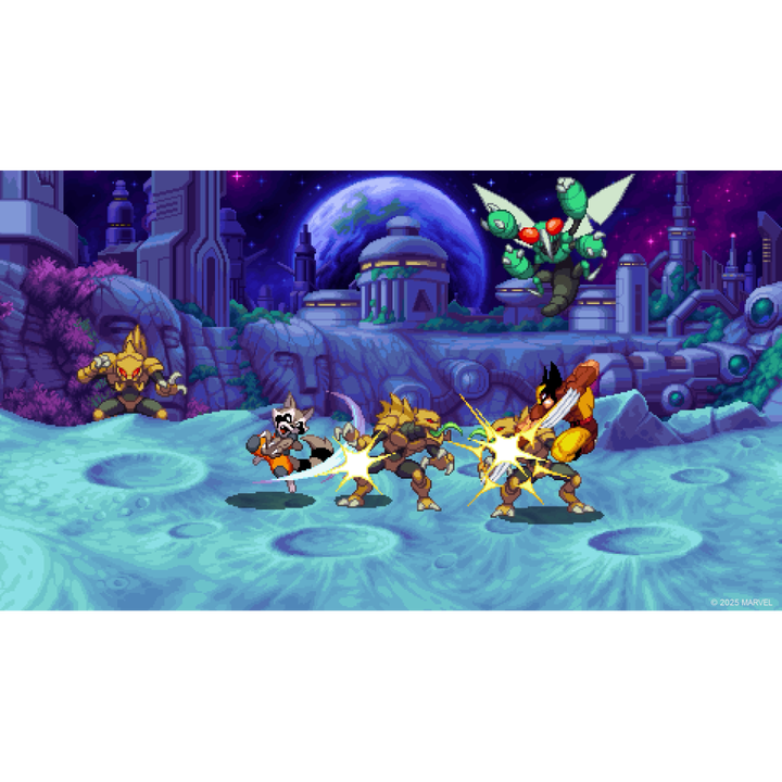 MARVEL COSMIC INVASION SWITCH2 JUEGO F&Iacute;SICO PARA NINTENDO SWITCH 2 VERSI&Oacute;N ESPA&Ntilde;OLA GARANT&Iacute;A EUROPEA EUROPEAN WARRANTY

Tribute Games y Dotemu vuelven a unir sus fuerzas, en colaboraci&oacute;n con Marvel Games, para crear un beat 'em up original y novedoso. Con combos de combate din&aacute;micos y un arte de p&iacute;xel deslumbrante, esta aventura de saltos planetarios es una carta de amor al Universo Marvel.



&ldquo;&iexcl;EL COSMOS DEBE CAER PARA QUE YO PUEDA VIVIR!&rdquo;
&iexcl;As&iacute; lo jura Annihilus, la muerte andante!

Despu&eacute;s de un ataque sin precedentes en toda la galaxia, la vida pende de un hilo.

Nova, Spider-Man, Lobezno, Phyla-Vell, Capit&aacute;n Am&eacute;rica y muchos m&aacute;s Superh&eacute;roes, tanto terrestres como c&oacute;smicos, unir&aacute;n sus fuerzas en una lucha que abarcar&aacute; las estrellas contra la mortal Ola de Aniquilaci&oacute;n


Desde la ciudad de Nueva York hasta las profundidades de la Zona Negativa, &iexcl;el futuro del universo se librar&aacute; en las estrellas en MARVEL Cosmic Invasion!

 
Caracter&iacute;sticas:

    15 SUPERH&Eacute;ROES JUGABLES: Tanto si eres un experto de la vieja escuela como un fan&aacute;tico primerizo, &iexcl;encontrar&aacute;s caras conocidas y descubrir&aacute;s nuevos favoritos en una cautivadora lista de personajes de todo el Universo Marvel!

 

    DOMINA EL SISTEMA C&Oacute;SMICO DE INTERCAMBIO DE EQUIPOS: Con el sistema c&oacute;smico de intercambio de equipos, elige dos Superh&eacute;roes para cada nivel y cambia entre ellos al instante. Crea combos &uacute;nicos y poderosos ataques especiales. Las habilidades de cada personaje fomentan la aparici&oacute;n de equipos creativos y un enfoque m&aacute;s t&aacute;ctico de la acci&oacute;n.

  

    INCRE&Iacute;BLE DIRECCI&Oacute;N DE ARTE RETRO: MARVEL Cosmic Invasion es un homenaje a una de las &eacute;pocas m&aacute;s emblem&aacute;ticas de Marvel, con impresionantes dise&ntilde;os de arte de p&iacute;xel a todo color.

 

    MULTIJUGADOR INTUITIVO Y DIVERTIDO PARA TODOS: Ya sea que formes equipo con amigos o familiares, MARVEL Cosmic Invasion te ofrece juego local/en l&iacute;nea y un sistema adaptativo de entrada y salida.

 &iexcl;Una batalla c&oacute;smica te espera!

 
&copy; 2025 MARVEL. Game Software &copy; 2025 Dotemu. Developed by Tribute Games.