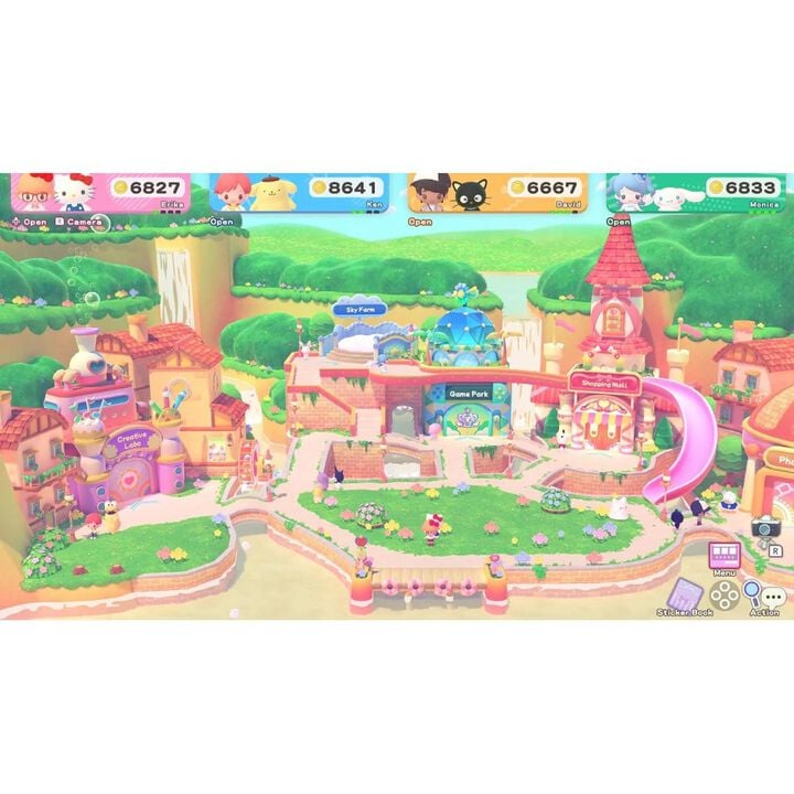 PREVENTA HELLO KITTY PARTY LAND DAY 1 EDITION NINTENDO SWITCH 2 TARJETA LLAVE DE JUEGO VERSI&Oacute;N ESPA&Ntilde;OLA