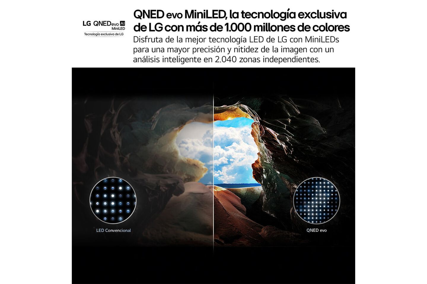 Smart TV LG QNED evo AI QNED86 100 pulgadas MiniLED 4K 2025