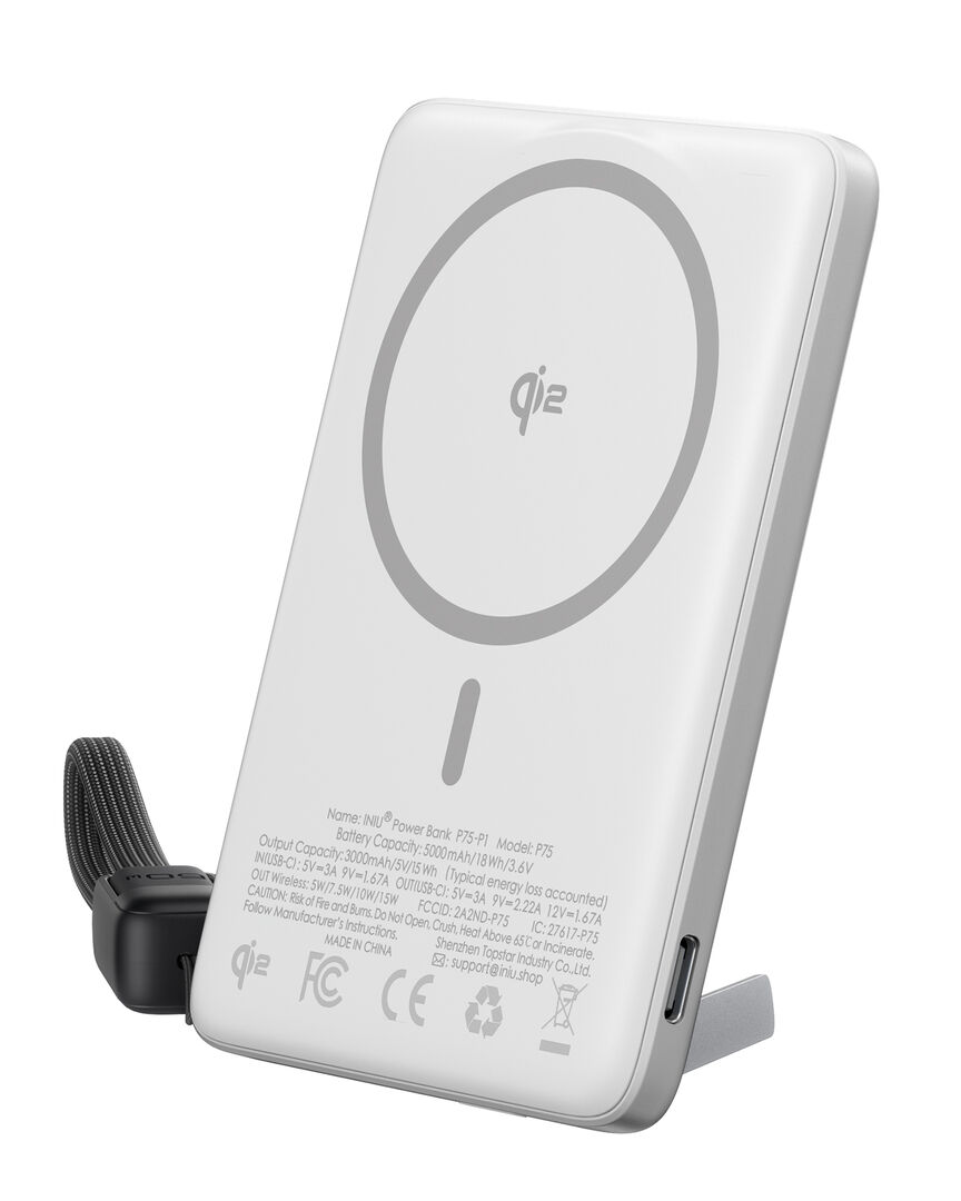 Power bank	MagPro Slim 5000 mAh White