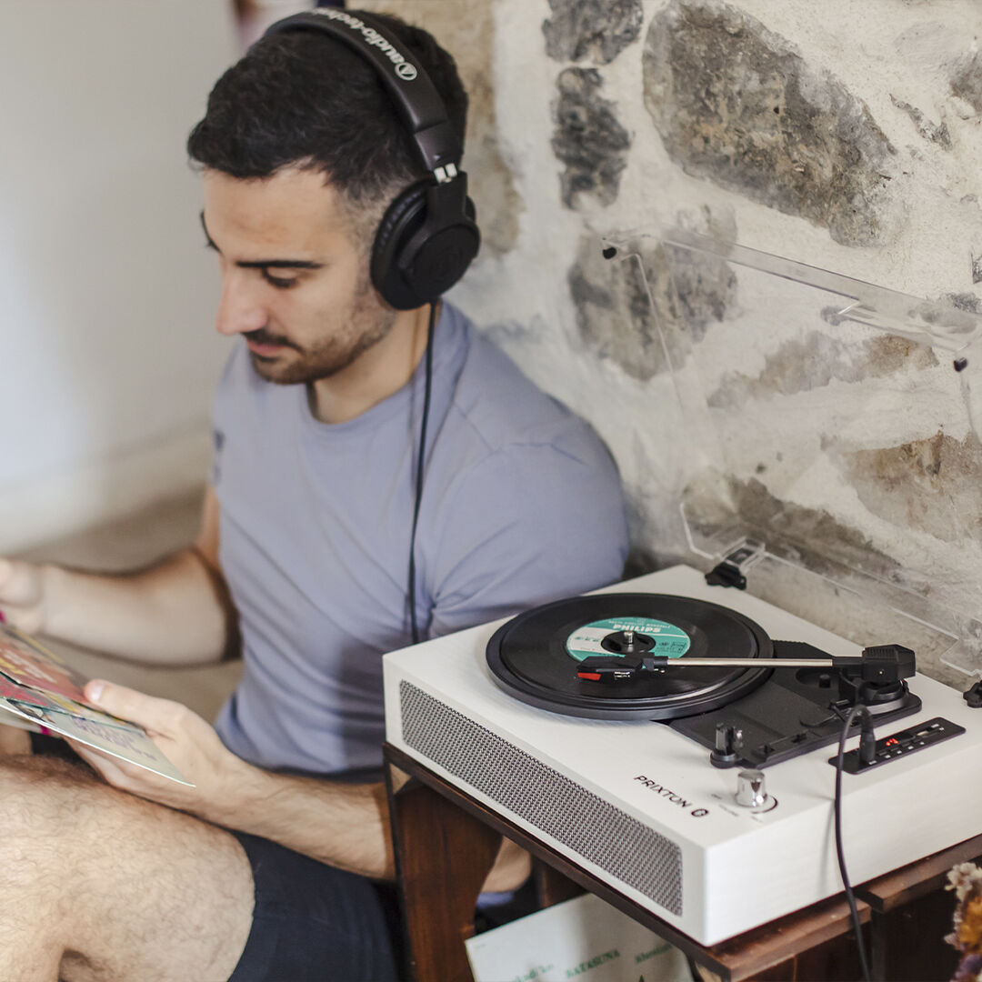 Tocadiscos Bluetooth Studio Deluxe