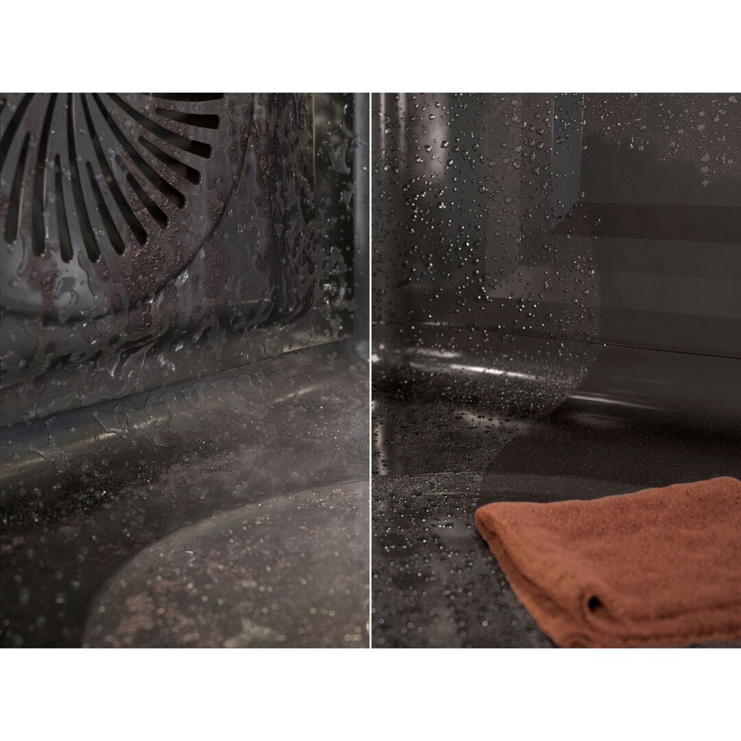 Horno multifunci&oacute;n AEG V5ABU20SK Negro de 72 litros con Aqua Clean Clase A+