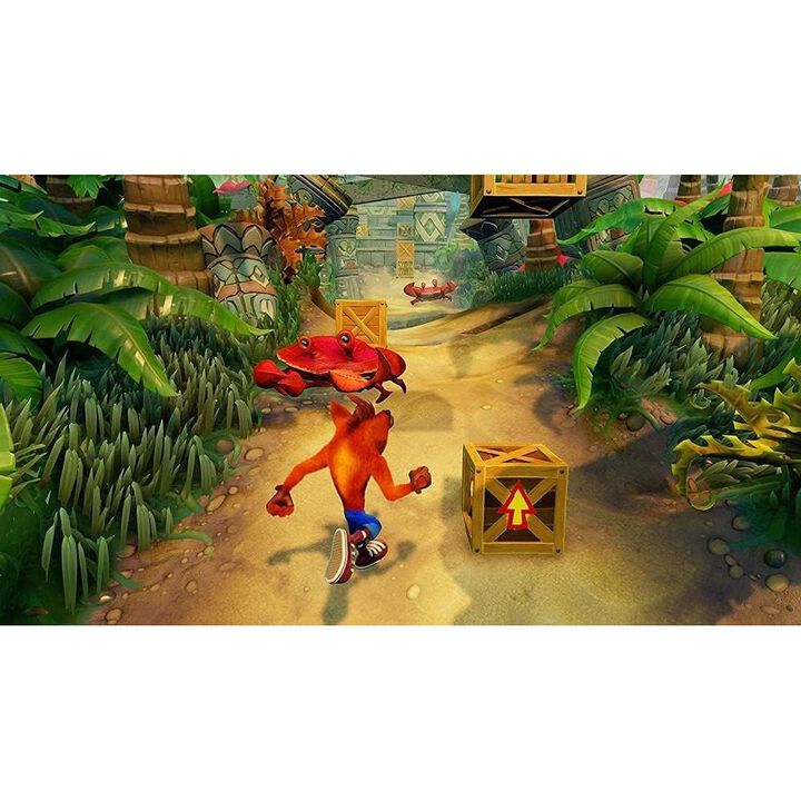 &iexcl;Tu marsupial favorito, Crash Bandicoot, est&aacute; de vuelta! Y lo hace mejorado, encantado y listo para bailar en Crash Bandicoot N. Sane Trilogy. Crash Bandicoot N. Sane Trilogy permite a los jugadores girar, saltar y recopilar Frutas Wumpa, mientras aceptan el desaf&iacute;o de los retos &eacute;picos y las aventuras de los tres juegos Crash, que lo iniciaron todo: Crash Bandicoot, Crash Bandicoot 2: Cortex Strikes Back y Crash Bandicoot: Warped.
Ahora los fans disfrutar&aacute;n con este ic&oacute;nico personaje de los videojuegos de los 90 como nunca antes en esta colecci&oacute;n completamente remasterizada. En esta nueva trilog&iacute;a, los fan&aacute;ticos de Crash podr&aacute;n revivir sus momentos favoritos en impresionantes gr&aacute;ficos HD mientras... &iexcl;WUMP!.
Los 3 juegos originales totalemnete remasterizados:
3 juegos completos, m&aacute;s de 100 niveles &amp; 2 personajes jugables.
Experimenta la plataforma N. Tense, retos &eacute;picos y aventuras.
Nuevas animaciones y gr&aacute;ficos impresionantes.
&iexcl;NUEVO! Juega como Coco en los tres juegos.
&iexcl;NUEVO! Pruebas de tiempo en los tres juegos.
&iexcl;NUEVO! Marcadores en l&iacute;nea.
Crash Bandicoot El Dr. Neo Cortex tiene un plan para hacerse con el control del mundo y quiere crear animales alterados gen&eacute;ticamente para imponer su mandato. Para crear a sus secuaces, Cortex secuestra a todos los animales posibles; la novia de Crash Bandicoot es una de sus v&iacute;ctimas. Toma el control de Crash a medida que corre, salta y gira a trav&eacute;s de 30 niveles de acci&oacute;n intensa en 3 islas diferentes de Australia. Solo t&uacute; puedes ayudar a Crash a salvar a los animales, salvar a su novia y detener el complot del Dr. Cortex.
Crash Bandicoot 2: Cortex Strikes Back El malvado Dr. Neo Cortex ha vuelto&hellip; &iquest;Para salvar al mundo? &iquest;Y est&aacute; pidiendo ayuda a su archienemigo, Crash Bandicoot? &iquest;Es simplemente un intrigante plan para tentar a Crash para que le ayude en su pr&oacute;ximo miserable plan? &iquest;Podr&aacute; Crash ganar de nuevo o se unir&aacute; al salvaje zoo de Cortex? Mayores ambientes en 3-D, nuevas animaciones y un elenco de pintorescos personajes.
Vive como nuestro h&eacute;roe Crash, patina sobre hielo, monta en oso polar y usa el jet-pack en gravedad 0 en las nuevas aventuras de Crash Bandicoot 2: Cortex Strikes Back.
&iexcl;Esta vez no est&aacute; bromeando! Crash Bandicoot Warped S&iacute; se&ntilde;or... est&aacute; de vuelta... &iexcl;Y est&aacute; listo! &iexcl;Es una Completa y Nueva Aventura a trav&eacute;s del tiempo! Un nuevo estilo de juego y acci&oacute;n.
&iexcl;Bucea, monta en motocicleta o en una cr&iacute;a de T-Rex, y transportate en un avi&oacute;n! &iexcl;Juega como Coco! &iexcl;Galopa a trav&eacute;s de la Gran Muralla China en un tigre, ve al l&iacute;mite en un jet-ski y otras sorpresas de altos vuelos! Pon a prueba tus habilidades con la nueva SuperCarga del Golpe de Cuerpo, Super Deslizamiento, Salto Doble, Giro de Tornado-Mortal, y un Bazooka L&aacute;ser Dirigido. Nuevos enemigos, incluido un Nuevo Jefe Final, Uka Uka, N.Tropy, un amenazador Dindodile y, por supuesto, el regreso de algunos de los favoritos como N. Gin y Tiny. M&aacute;s acci&oacute;n. M&aacute;s diversi&oacute;n. M&aacute;s puzzles y Niveles Secretos. &iexcl;Y te pensabas que no pod&iacute;a ser mejor!.