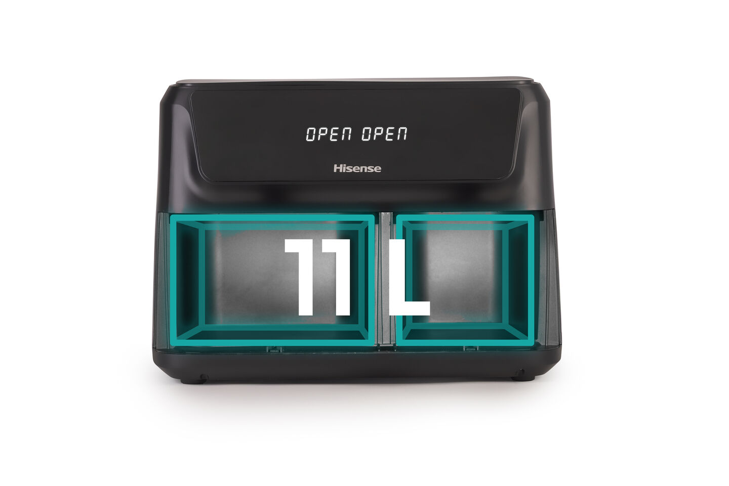 Freidora de Aire Doble Cesta 11 L &ndash; HAF2700DCD