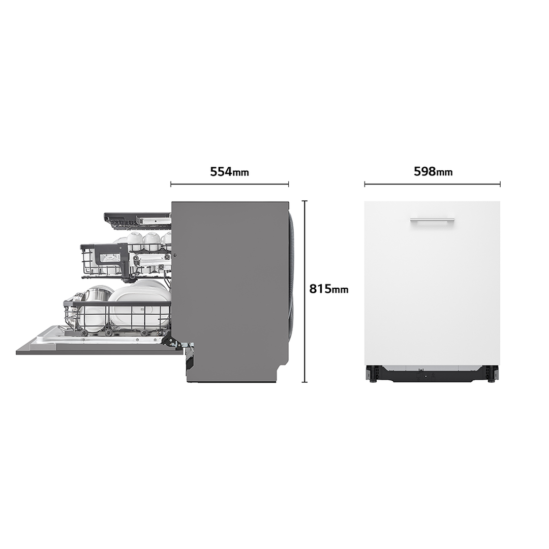 Lavavajillas integrable DB476TXS 14 servicios