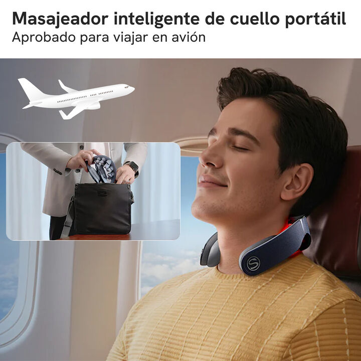 masajeador de cuello plegable profesional